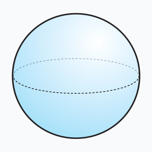 Illustration of a sphere