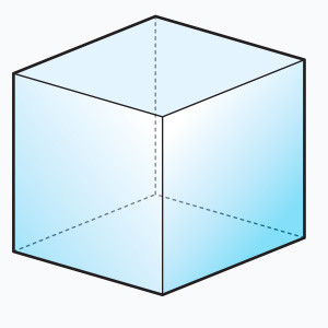 Illustration of a cube